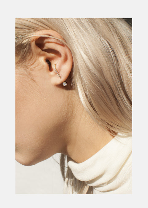 Diamond Oasis Petite Pavé Earring