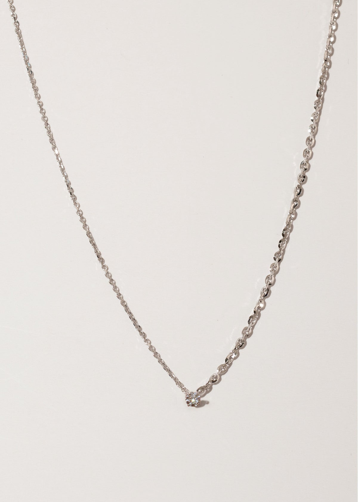 Brilliant Diamond Crescendo Necklace