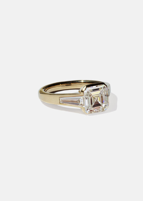 Asscher Cosma Deco Ring