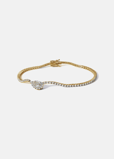 Diamond Trace Eternity Bracelet