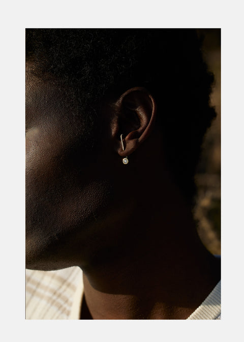 Diamond Oasis Petite Pavé Earring