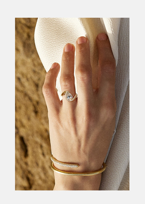 Diamond Trace Cloud Ring