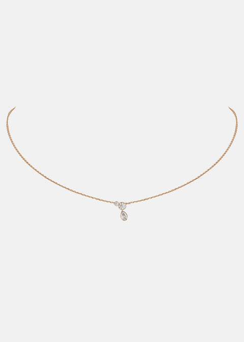 Pear Serif Necklace