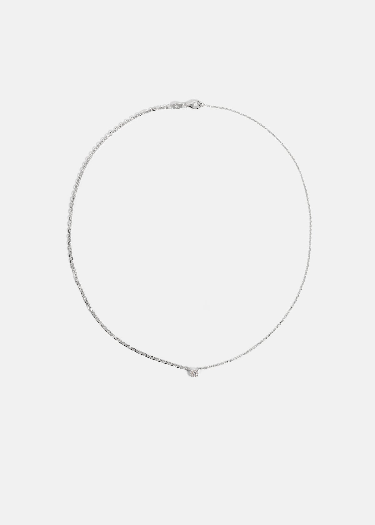 Brilliant Diamond Crescendo Necklace