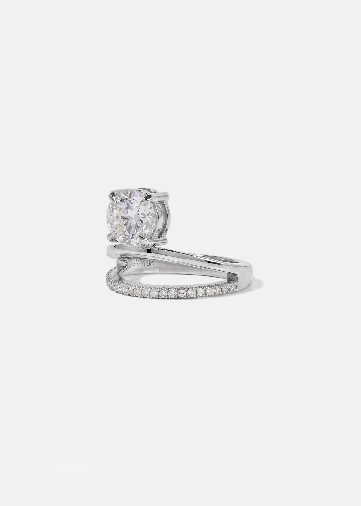 Diamond Sunset Pavé Ring