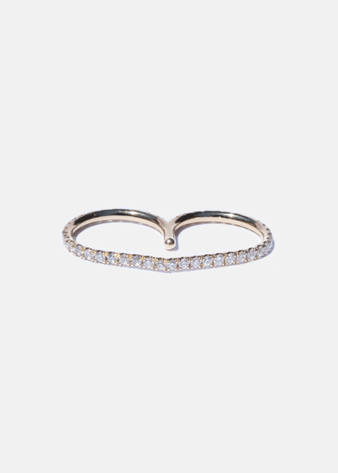 Éternal Double Diamond Ring