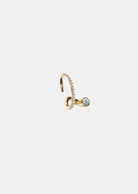 Crescendo Flare Pavé Ear Cuff