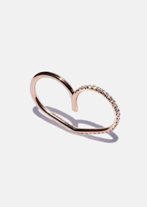 Éternal Double 1/2 Diamond Ring