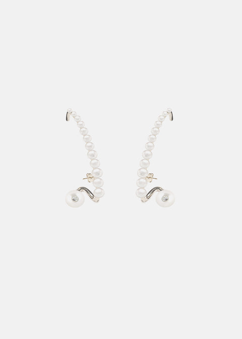 Pearl Crescendo Earring