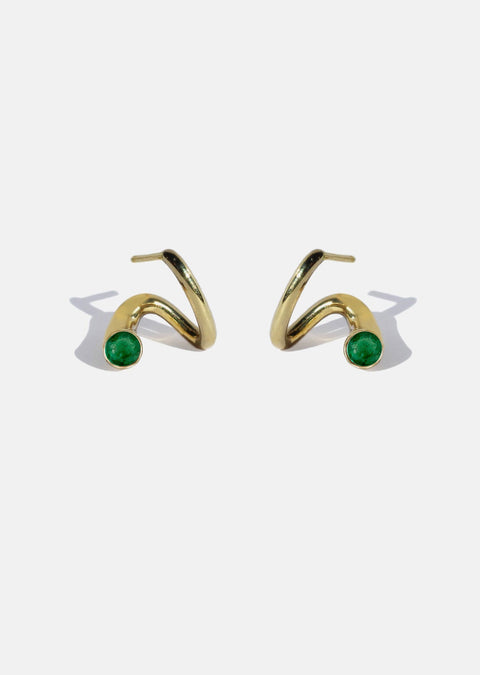 Emerald Peak Earring