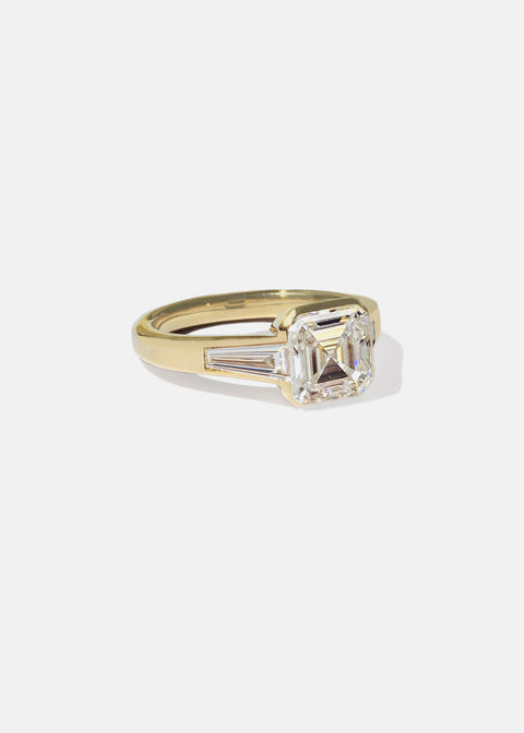 Asscher Cosma Deco Ring