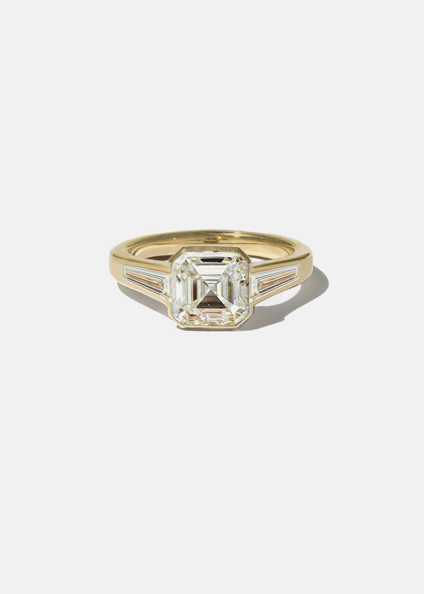 Asscher Cosma Deco Ring