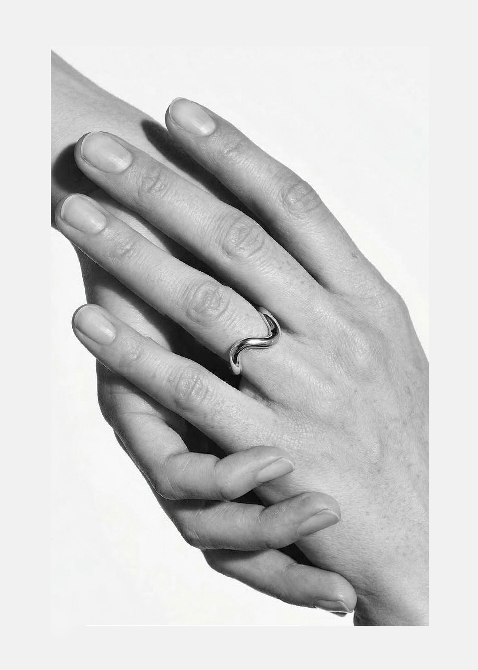 Mini Trace Cloud Ring