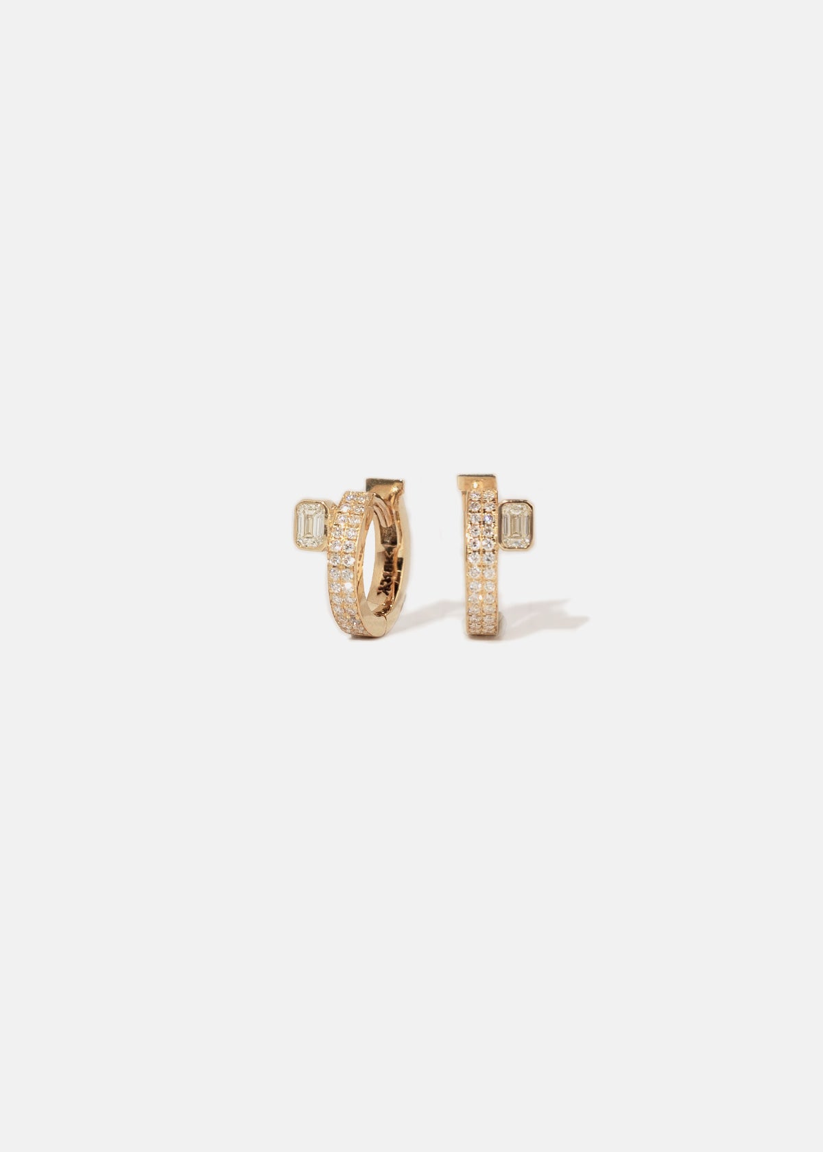 Emerald Peak Pavé Hoops