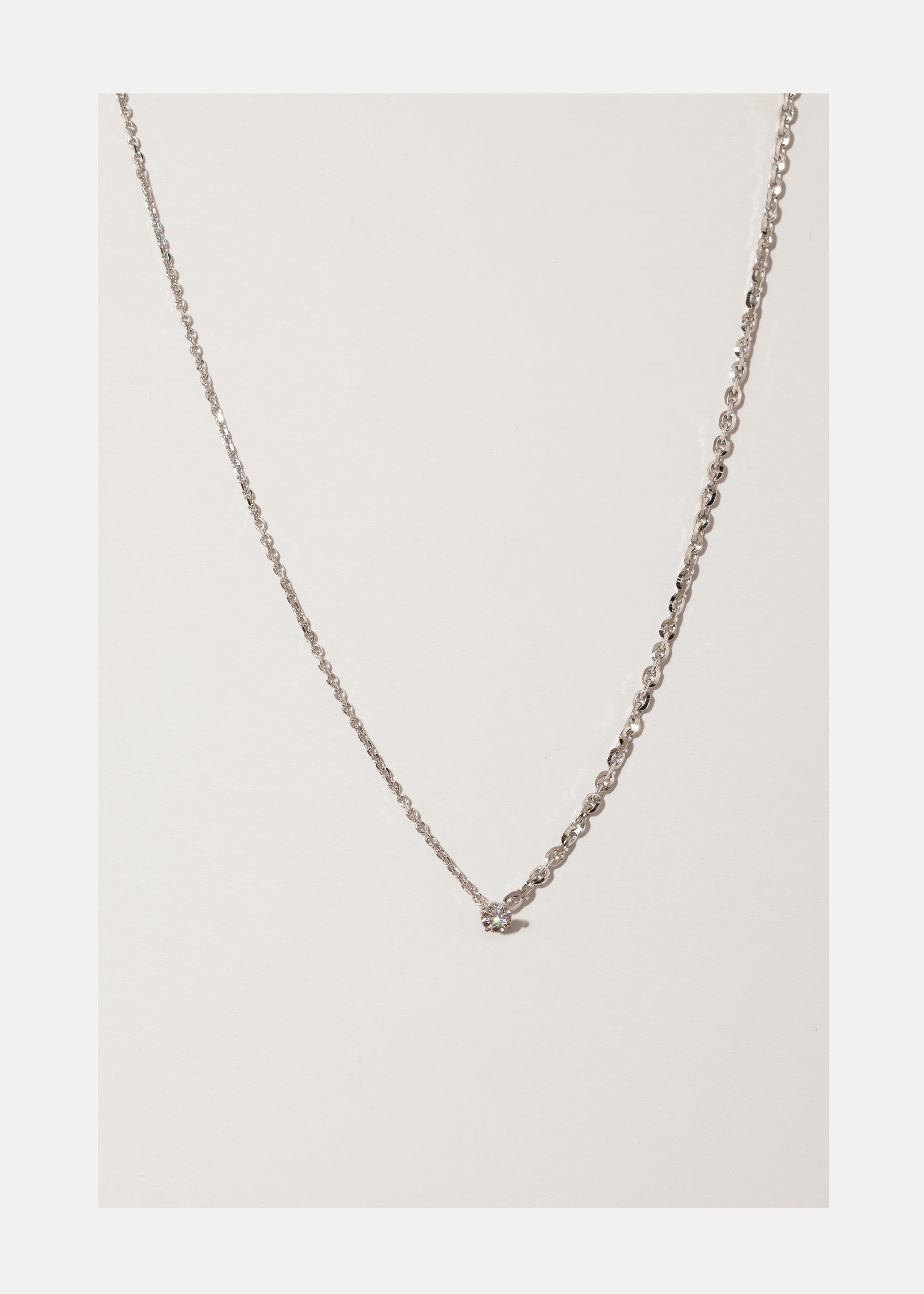 Brilliant Diamond Crescendo Necklace