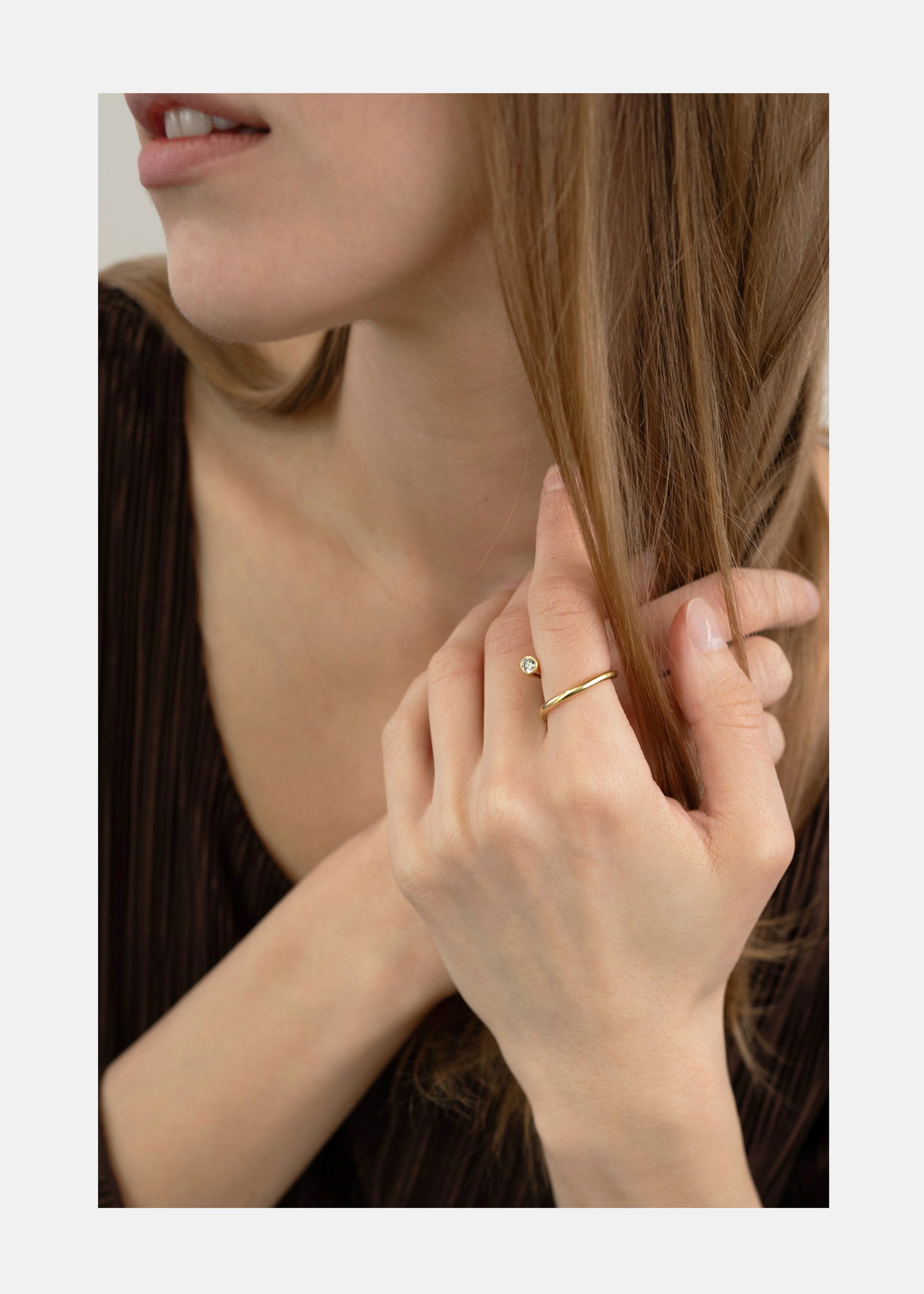 Grande Crescendo Flare Ring