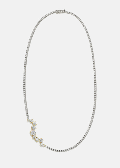 14k White Gold Snake Chain from Diamond Traces