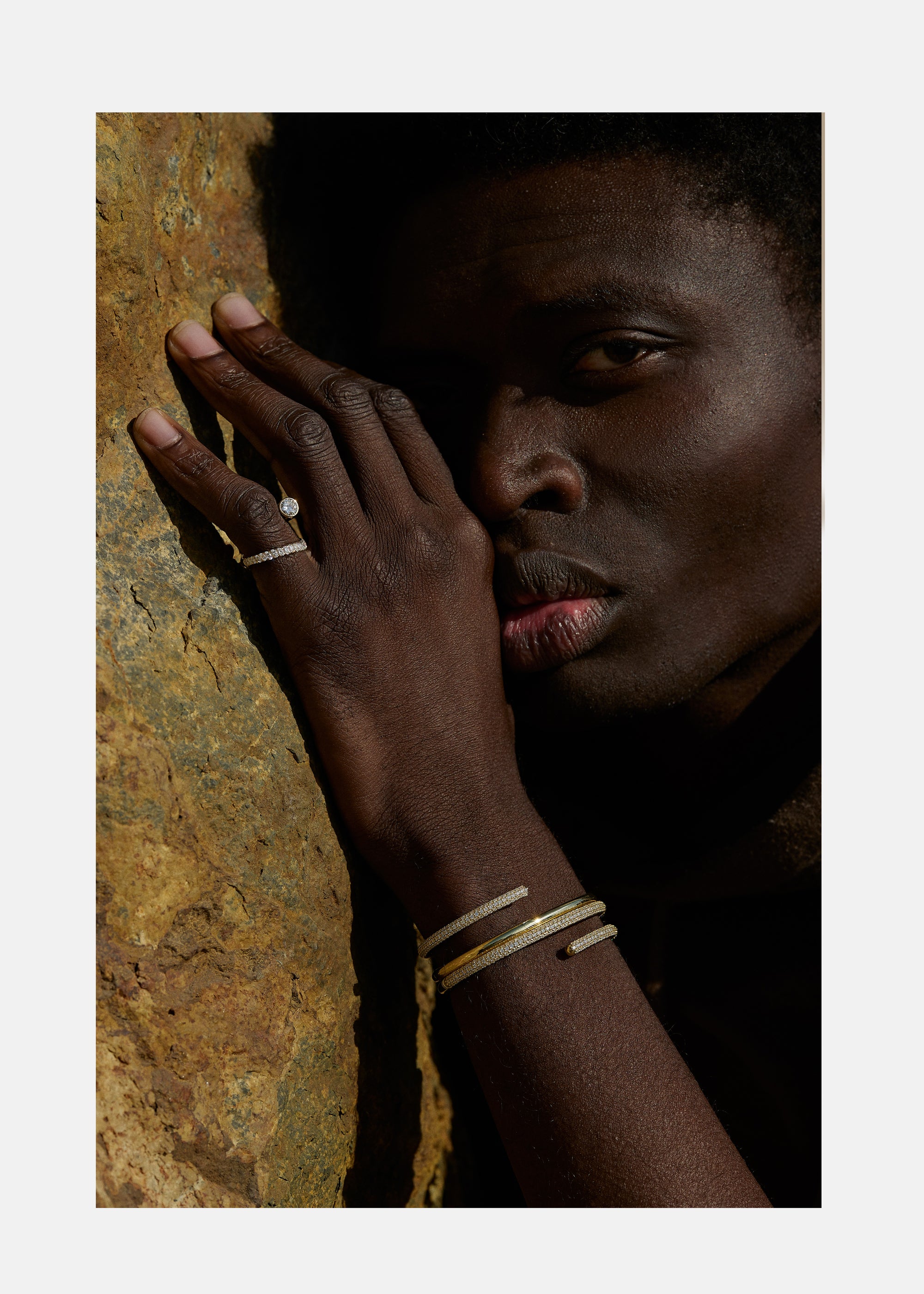 Grande Crescendo Flare Pavé Ring