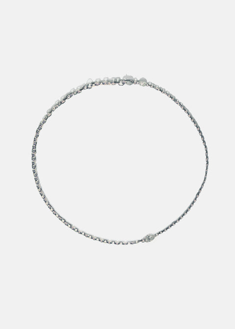 Pear Diamond Crescendo Necklace