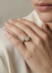 Radiant Diamond Cosma Ring