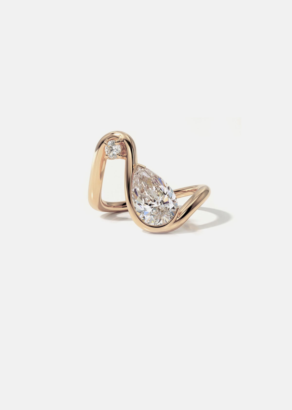 Toi et Moi Diamond Trace Ring