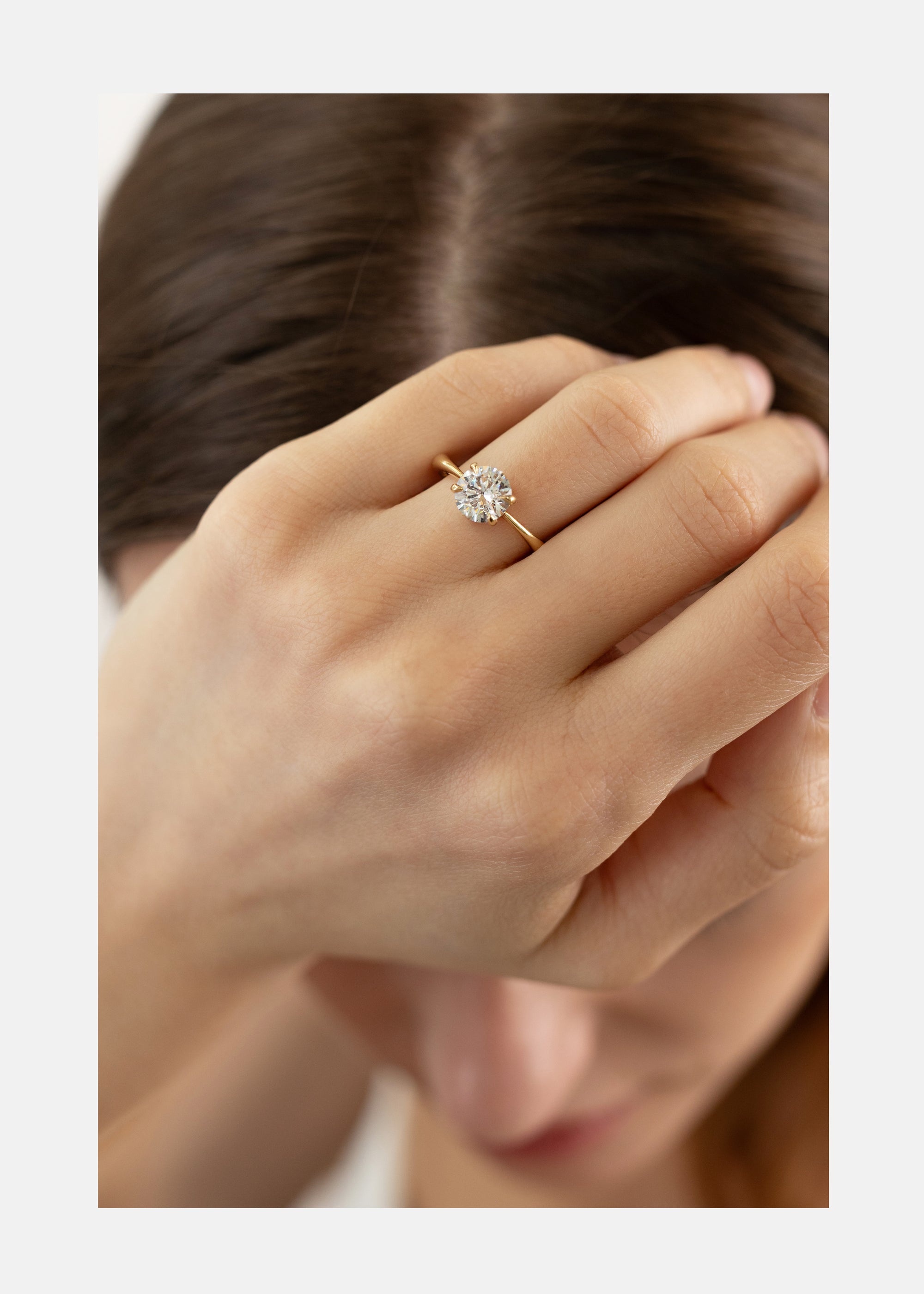 Éternal Round Brilliant Ring