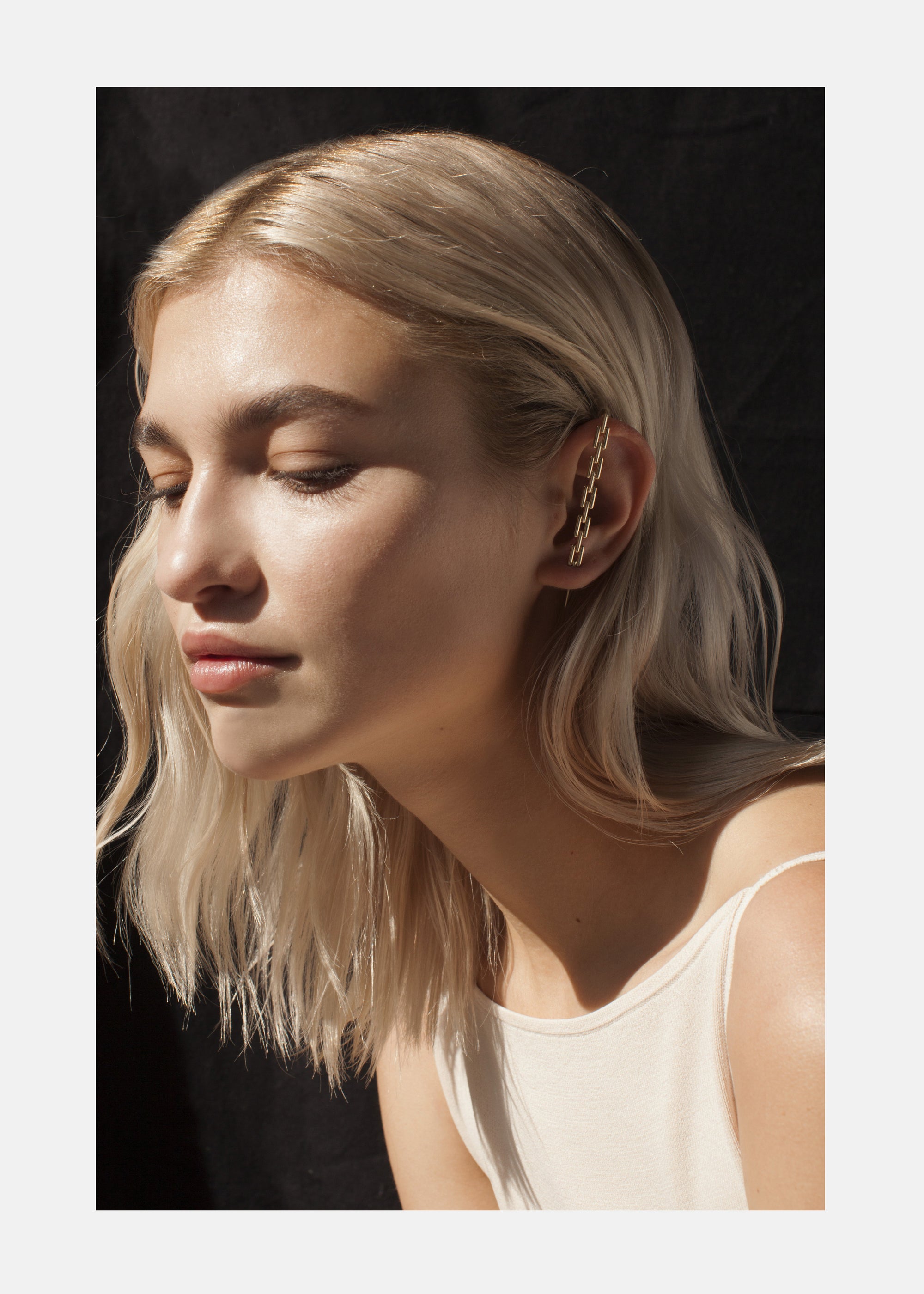 Charlie Pavé Ear Pin