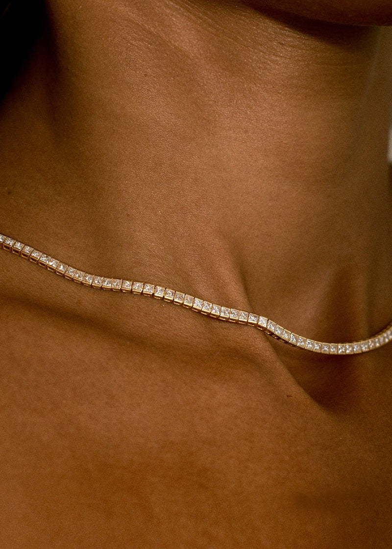 Diamond Eternity Necklace