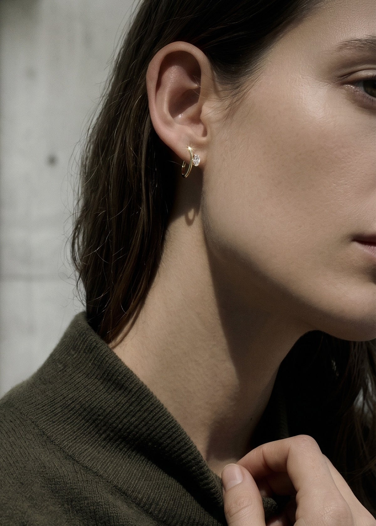 Oval Serif Hoops