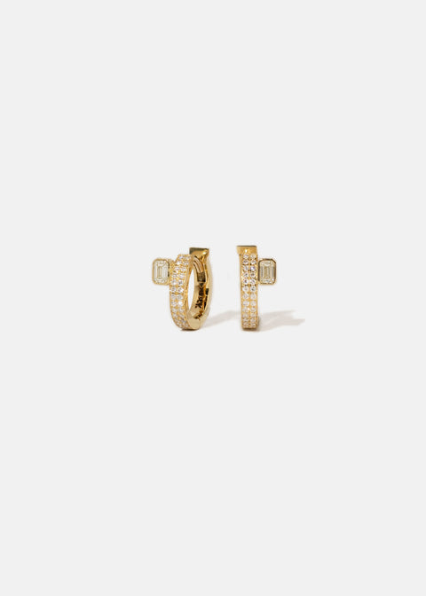 Emerald Peak Pavé Hoops