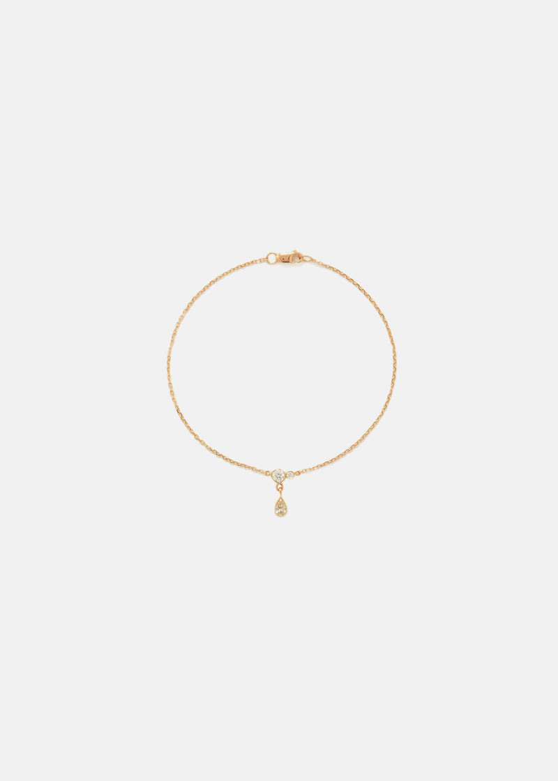 Pear Serif Bracelet