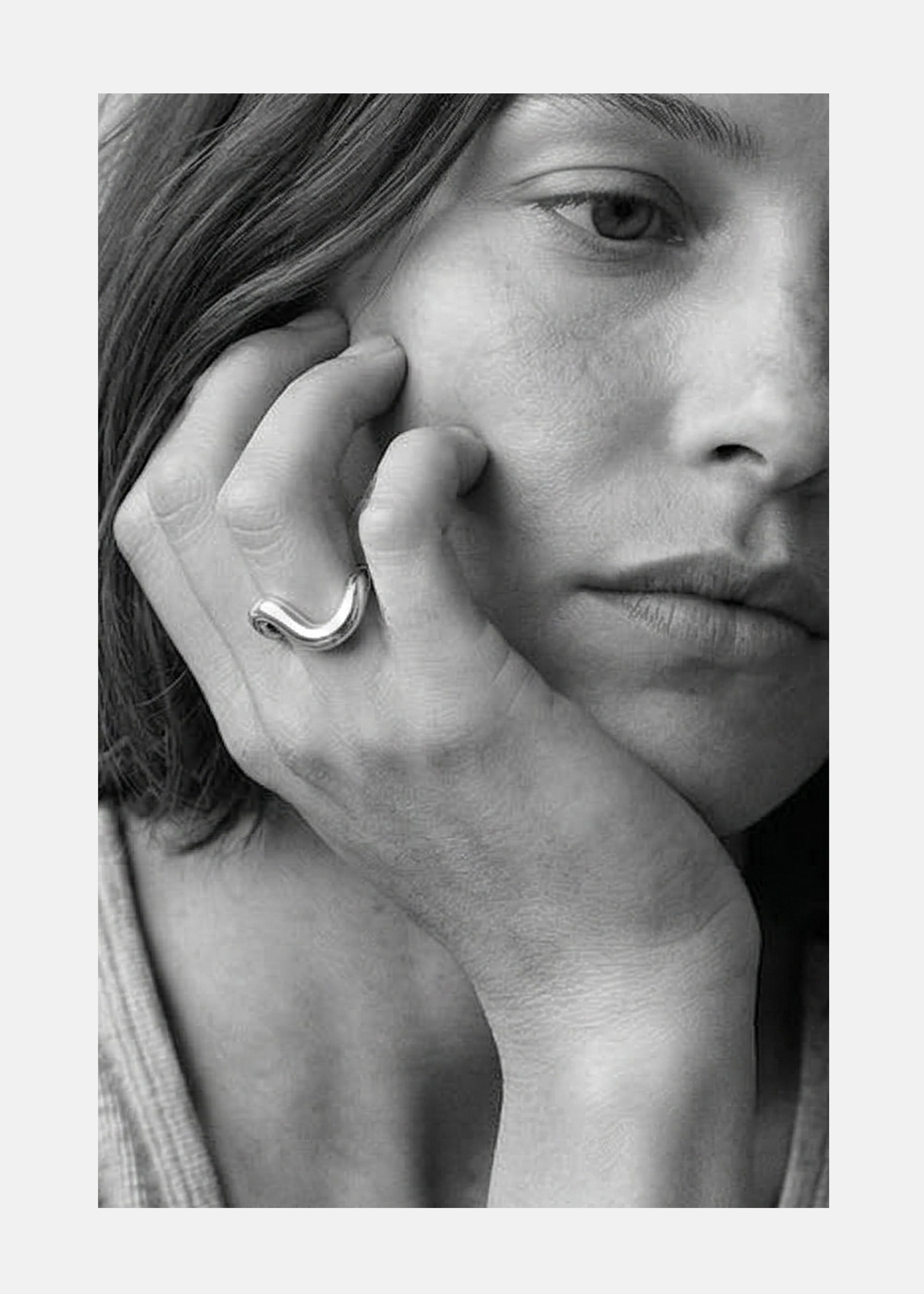 Mini Trace Cloud Ring