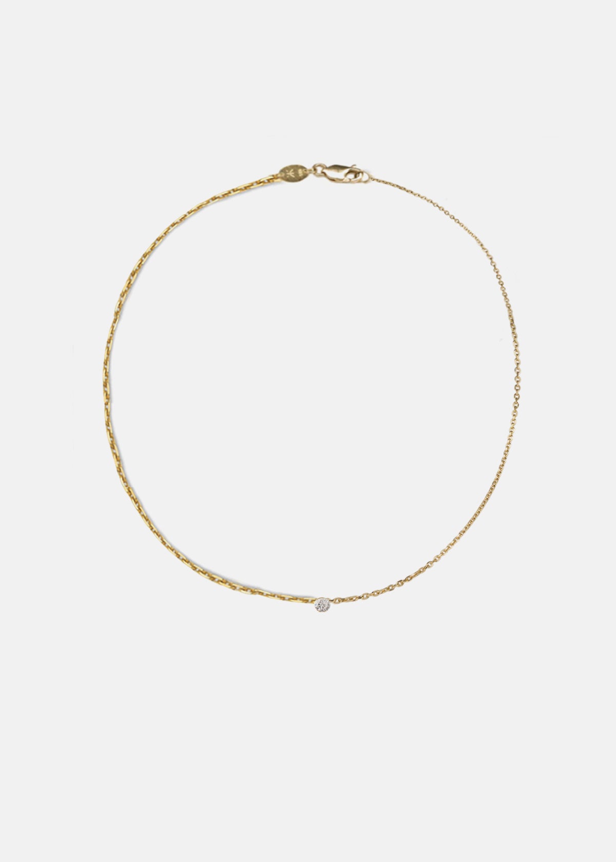 Brilliant Diamond Crescendo Necklace