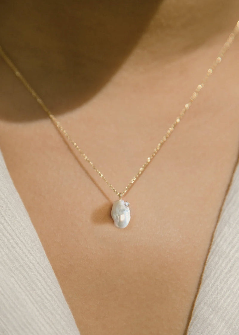 Mommy+Me Pearl Necklace