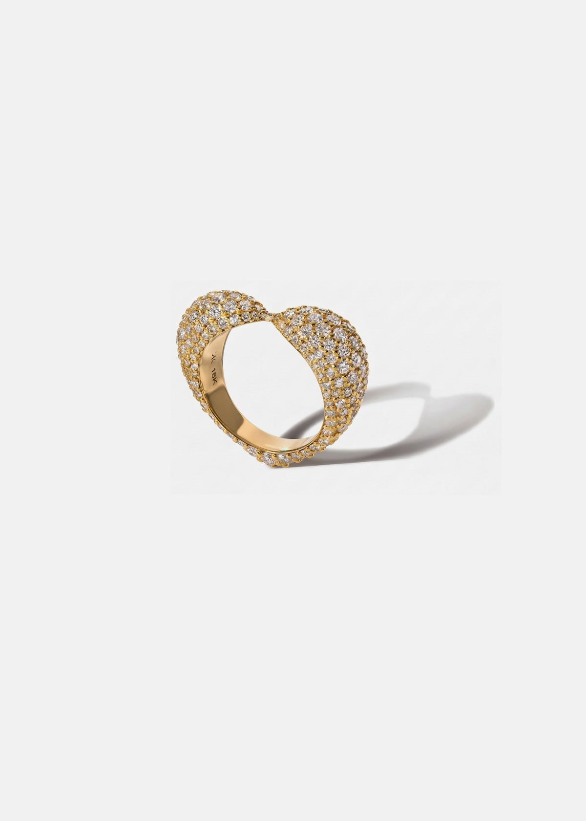 Éternal Cloud Pavé Ring