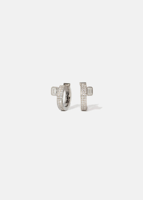 Emerald Peak Pavé Hoops