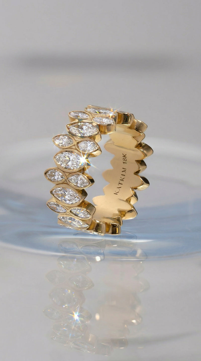 Marquise Cove Ring