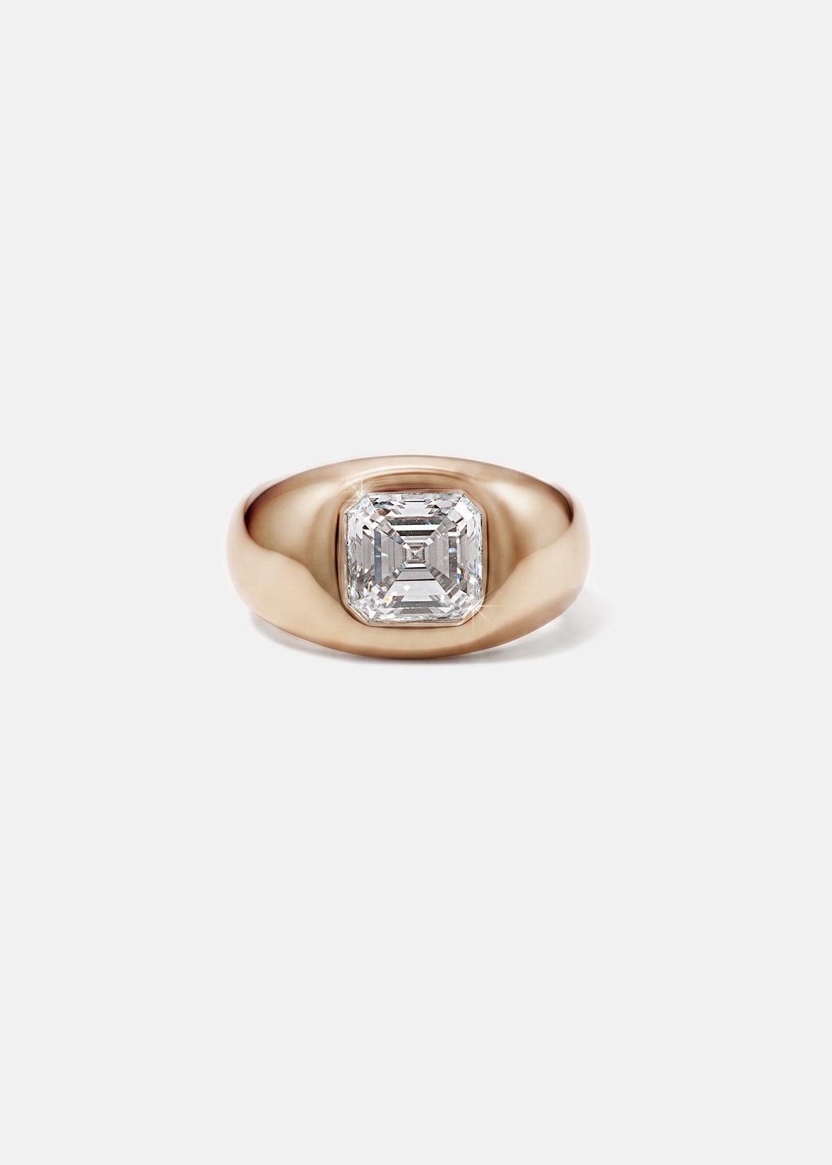 Asscher Cosma Deco Ring