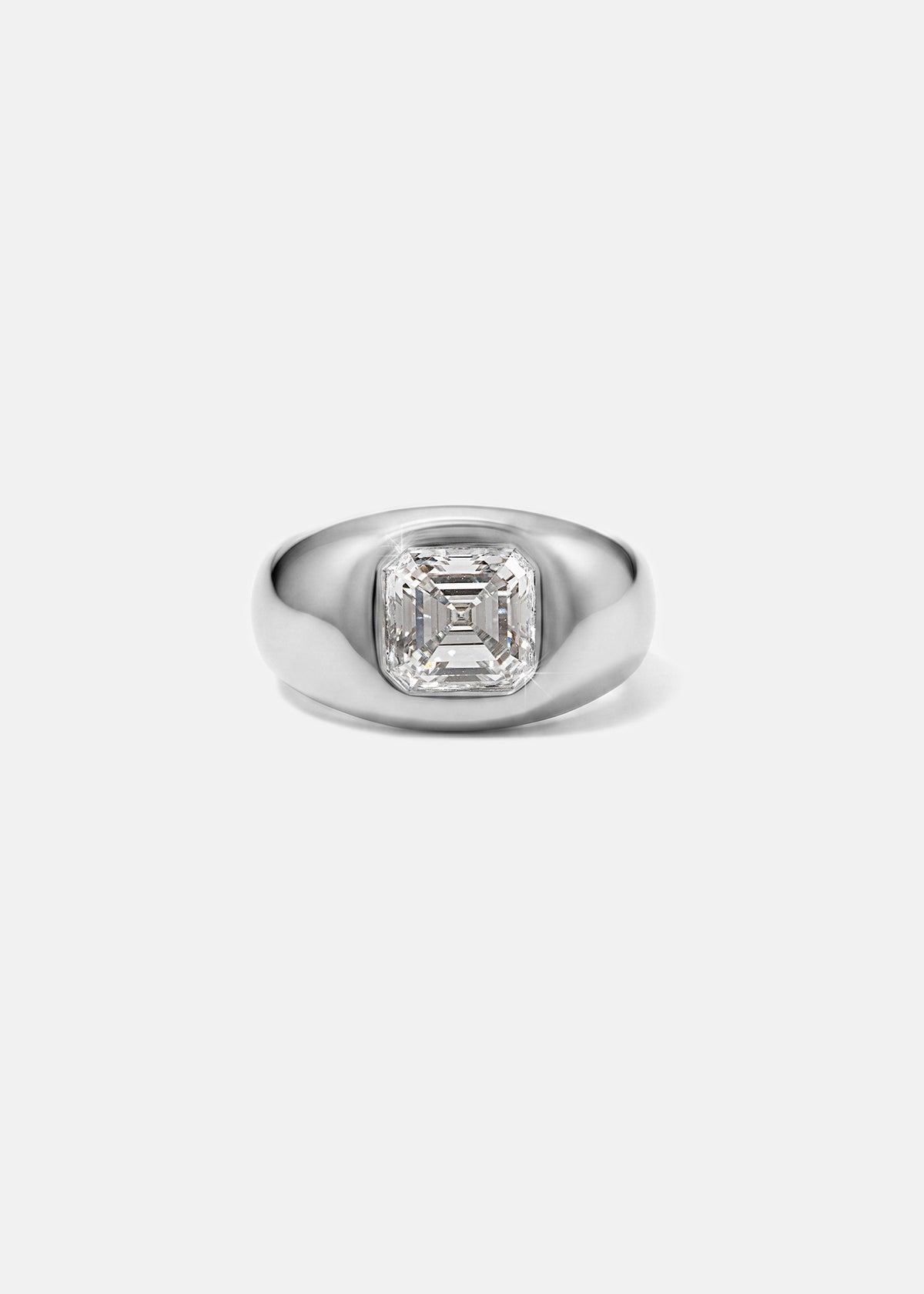 Asscher Cosma Deco Ring