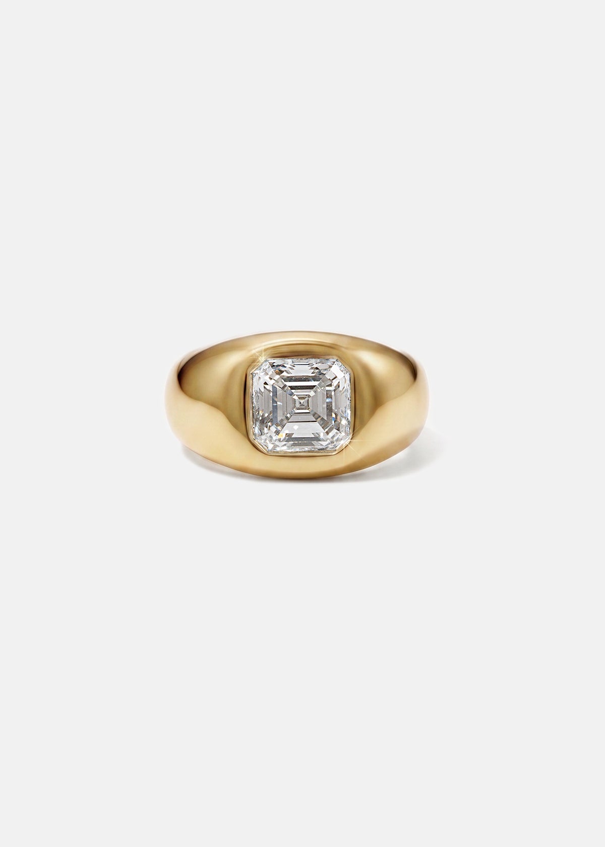 Asscher Cosma Deco Ring