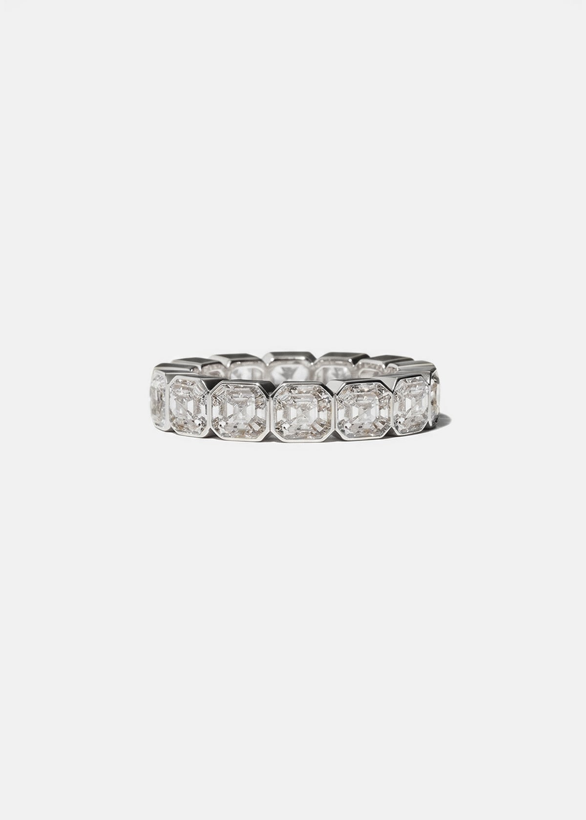 Asscher Cosma Eternity Band
