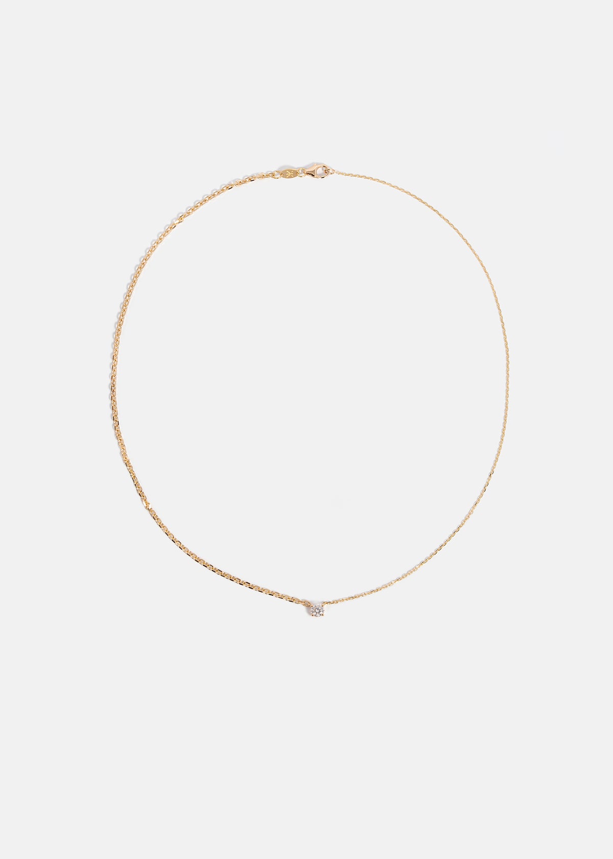 Brilliant Diamond Crescendo Necklace