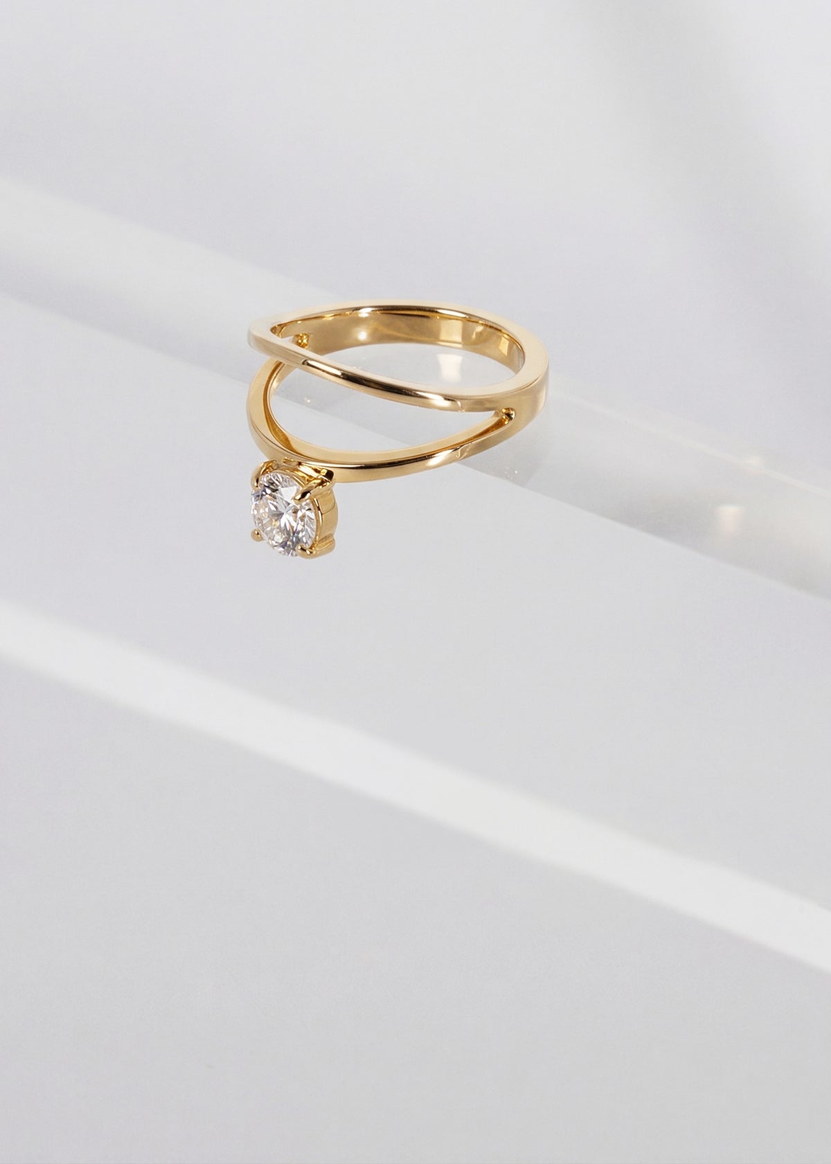 Brilliant Sunset Ring
