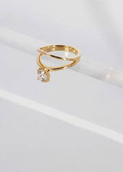 Brilliant Sunset Ring
