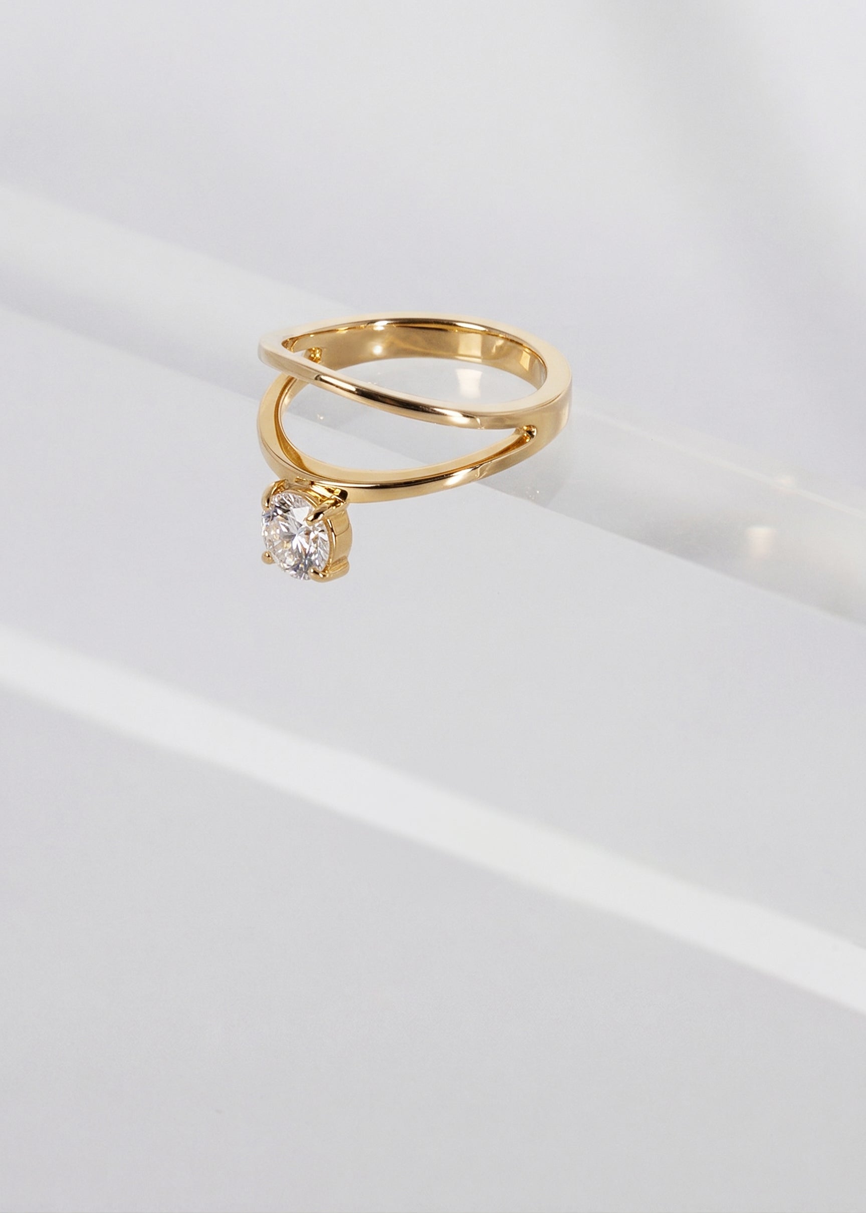Brilliant Sunset Ring