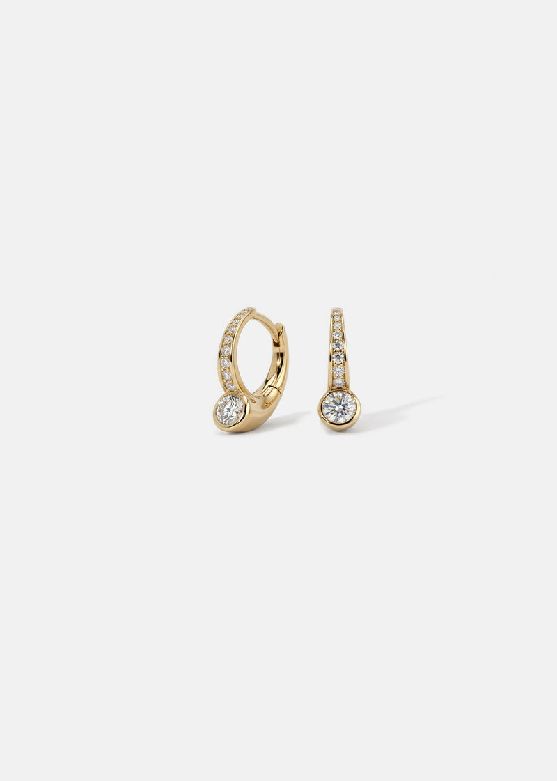 Crescendo Bloom Hoops