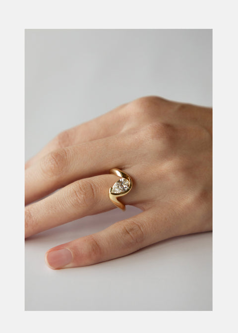 Diamond Trace Cloud Ring