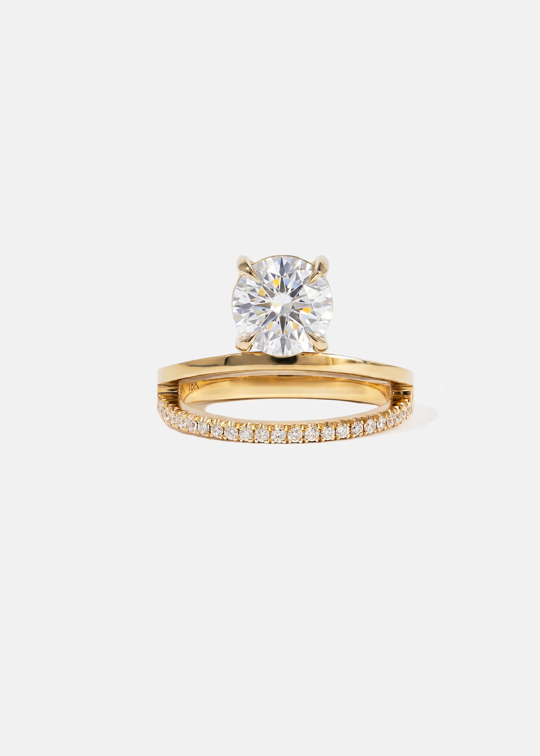 Diamond Sunset Pavé Ring