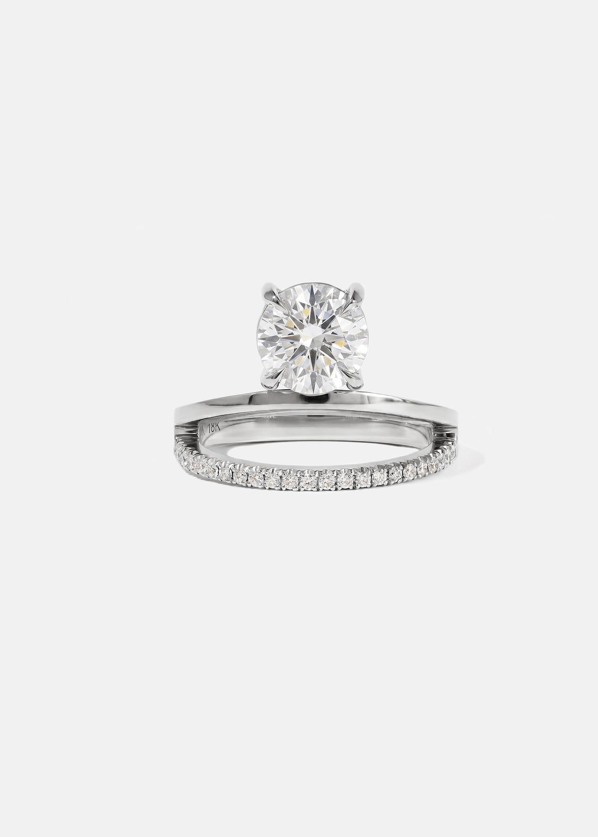 Diamond Sunset Pavé Ring