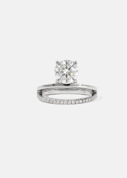 Diamond Sunset Pavé Ring